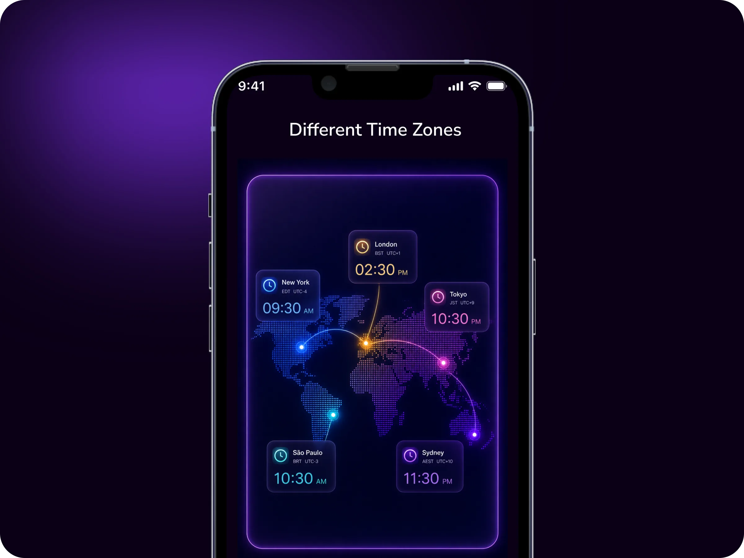 Birthday Tribe — Time Zones